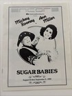 1979 Souvenir Program For The Broadway Musical Sugar Babies