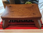 Vintage Hard Wood Stool