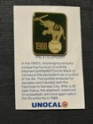Unocal 76 Oakland A s 1988 4 Pin Set  Elephant Coliseum World Series All Star