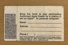 1986 Ac dc   Queensryche Who Made Who Tour Irvine Ca Concert Ticket Stub Angus