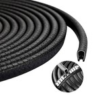 20ft U-shape Car Door Edge Guard Molding Trim Rubber Edge Strip Seal Protector