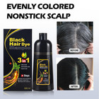 Meidu Black Hair Dye Shampoo 3 In 1 Semi Permanent Hair Color Shampoo
