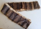 Fur Collar pelt Russia Sable About 68-70 Inches Long  6 Inches Wide