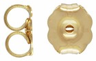 2 25 Ct   Cz Stud Earrings 14k Yellow Gold With Real 14k Back