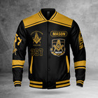 Custom Name Freemason 357 Ab1 Ask1 Mason 3d Baseball Jacket S-5xl