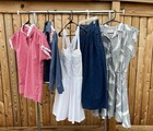 Vintage Mix 5 Pc Western Women s Clothing Lot 1960 s Summer  Size Small   Medium