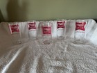 Vintage Miller High Life 8 Ounce Beer Glasses     Great Size Collectable  Set Of 5