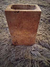 Michael Elkan Studio Hand Carved Burled Wood  Signed 