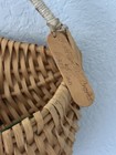 Chatham Hill Crafts Hand Made Artist Signed Small Key Basket