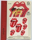 Rolling Stones 1983 Wild Red Tongue Lips Logo - 36 Stickers New Pack Of 36