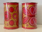 Nip 60s Mod Hallmark Tapestry Tyes Decorative Trim Craft Paper Set 2 Boho Hippie