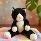            Socks The Cat              Ty Classic Plush   Black Tuxedo Cat   Vintage