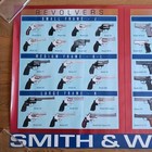Rare Vintage Smith   Wesson Handguns Promotional Poster Pistols Revolvers 24x38