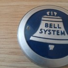 Vintage Bell System Telephone Cover Mini Sign 2 5 