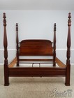 73178  Pennsylvania House Cherry Carved King Size Poster Bed