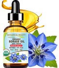 Certified Organic Borage Oil 18  Gla Refined 100  Pure 100  Natural 0 5 Fl Oz
