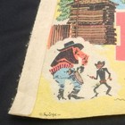 Vintage Frontier Village Pennant 24  San Jose Ca Amusement Park Souvenir Banner