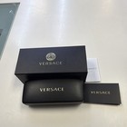 Versace Black Hard Portable Case For Glasses sunglasses With Box   Paperwork