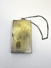 Antique Art Deco Wristlet Vanity Purse Compact Plated 