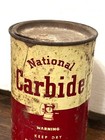 Vintage Antique National Carbide Can   Container Coal Mining Latern New York