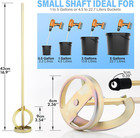 Paint Mixer For Drill 1-5 Gallon Bucket Paint Stirrer For Drill
