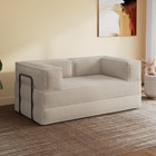 71   Futon Sofa Bed Convertible Sleeper Sofa Folding Pull Out Couch Boneless