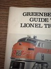Vintage Greenberg s Guide To Lionel Trains 1945-1969  6530-1984-good 