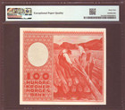 Norway  100 Kroner  1949    Pmg   choice Unc 64 Epq 