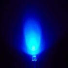 Clear Blue Led 3mm 3v 460nm Super Bright Transparent - 5x 10x 25x 50x 100x Pkgs