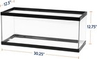 Aqueon Glass 20 Gallon Long Tank For Aquariums   Terrariums