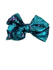 Jojo Siwa Large Cheer Bow Signature Blue purple Sequin Hair Bow