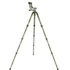 Open Sirui Ct-3204  ch-20 Carbon Fiber Outdoor Camo Tripod W Gimbal Head Light
