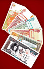 Set Of 6 Mongolia Unc Notes  1  5  10  20  50    100 Tugrik -  various Prefixes 