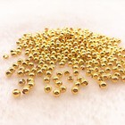 3mm 4mm Metal Beads Smooth Ball Spacer Beads For Jewelry Making Diy Jewelry Kit
