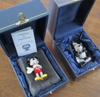 Arribas Brothers  Steamboat Willie And Mickey Mouse  Swarovski   Crystal