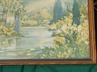 Victorian Era Lithograph   Signed  17 X 11