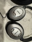 Bose Quietcomfort 15 On The Ear Acoustic Noise Cancelling Headphones Case cords