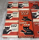 Vintage Cat   s Paw Rubber Heels Non-slip Shoe Repair Mixed Lot W  Boxes