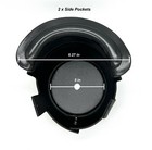 Pool Table Replacement Pockets Black Leather Internal Drop Set Of 6