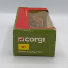 Vintage Corgi German King Tiger Tank Diecast Metal 904 1983