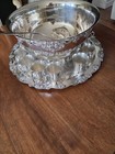Wallace Silverplated Punchbowl Set  Never Used Original Label Still On Set  Rare