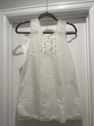 Vintage 1960s Girls Sz 12 White   Lace Nightgown   Made In Usa  Stones Wear