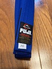 Fuji Kimono Jiu Jitsu Brazilian Bjj Karate Belt New Adult A6 Blue