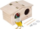 Wooden Bird House  Hanging Birdhouse For Outdoors  Garden Patio Decorative Bi   