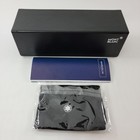 New Mont Blanc Authentic Eyeglasses Sunglasses Black Case Hard With Pouch 