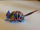 Alebrijes Oaxaca Wood Carving Folk Art Animals Medium Size Armadillo