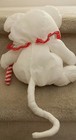 Fisher Price Plush White Puffalump Christmas Mouse 10  From 1987
