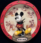 Disney Mickey Mouse Ltd Ed Shadow Box Framed Collector Plate  Disneyana Gifts