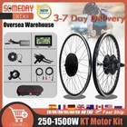 Ebike Conversion Kit 36v 48v 250w Brushless Gear Front Rear Hub Motor Wheel 