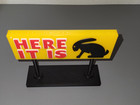 Here It Is Jack Rabbit Trading Post Plastic Desk Sign Route 66 Joseph City  Az